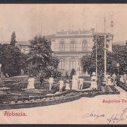 Opatija ,  1899.  godina   ,  stara razglednica