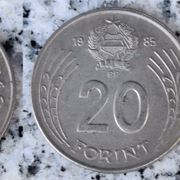 Hungary 20 forint, 1983 1984 1985 1994 ***