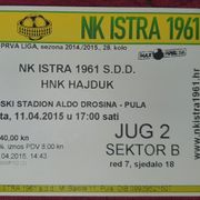 NK ISTRA 1961- HAJDUK SPLIT 2015.