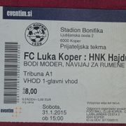 FC LUKA KOPER - HAJDUK SPLIT 2015.