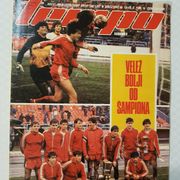 Tempo br 1042., 1986. godine - poster Hajduk Split