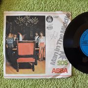 SP - singl ploča - ABBA - SOS, Man in the middle