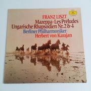 Liszt / Karajan & Berlin. Philharmoni.– Mazeppa / Preludes / Ungarische 2&4