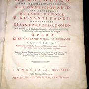 Knjiga L UOMO APOSTOLICO Gaetano Maria da Bergamo VENEZIA - Venecija 1740.
