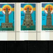 Somalija - 2002 - arhitektura / antički svjetionici - čista serija