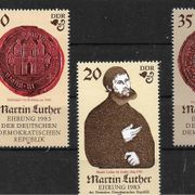 DDR - Martin Luther - kompletna čista serija/89/