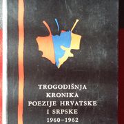 Antun Šoljan - Trogodišnja kronika poezije hrvatske i srpske 1960-1962