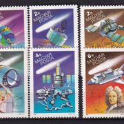 Mađarska 1986 - Mi.br. 3805/3810, svemir, čista serija - (SV1)