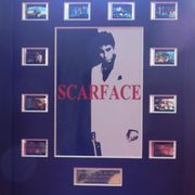 Rijetko Scarface Al Pacino uokviren certificiran 62/100 filmski displej
