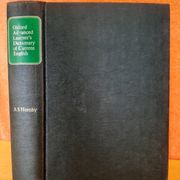 Oxford advanced learner's dictionary of current english - A. S. Hornby