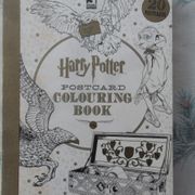 Harry Potter postcard colouring book