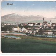 Kranj, Slovenia, stara razglednica,1923. g.