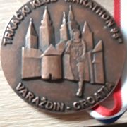 Medalja trkači klub maraton Varaždin
