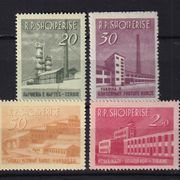 ALBANIJA 1963 - Mi.br. 784/787, industrijske zgrade, čista serija