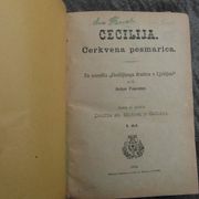 Cecilija. 1. del : cerkvena pesmarica iz 1883 godine