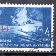 Hrvatska, NDH, 1941, poništeno, greška, krajobrazi Sava, poljubac, Strpić