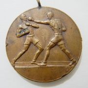 NDH - BOKS - PRVENSTVO ZAGREBA 1942.g. , medalja GRIESBACH KNAUS