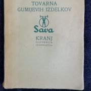 Tovarna gumijevih izdelkov Sava Kranj - katalog proizvoda 1952.