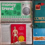 4 Strana,stara časopisa o numizmantici i filateliji
