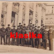 NDH - ORUŽNICI - KRUGOVALNI TEČAJ U RIMU 1943.g. - stara fotografija