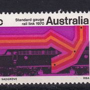 AUSTRALIJA 1970 - Mi.br. 431, željeznička pruga, čista marka