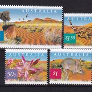 AUSTRALIJA 2002 - Mi.br. 2138/2141, austraski krajolik,  čista serija