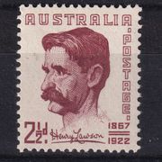 AUSTRALIJA 1949 - Mi.br. 197, H. Lawson, čista marka