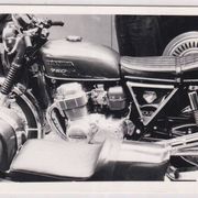 MOTOR , MOTOCIKL - HONDA 750 - stara fotografija