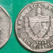 Cuba 5 centavos 1996 ***/