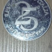 Levi Strauss medalja srebro 44.9 grama