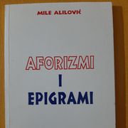Aforizmi i epigrami - Mile Alilović