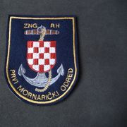 ZNG RH, Prvi mornarički odred