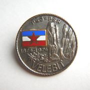 VELEBIT 1974 - Planinarski savez Jugoslavije / Hrvatske - VELIKA ZNAČKA