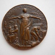RIUNIONE ADRIATICA DI SICURTA TRIESTE 1938 - stara medalja