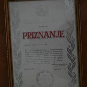 Plaketa za 20 godina u službi JNA
