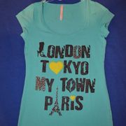Majica London Tokyo Paris