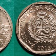 Peru 10 céntimos 2006 2007 2009 2010 2013 2019 ***/