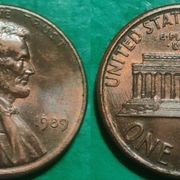 USA 1 cent 1975 1989 Lincoln Cent W/o  ***