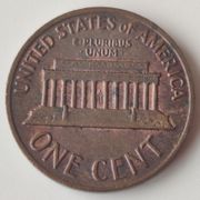 USA 1 cent, 1972 Lincoln Cent W/o mintmark ***