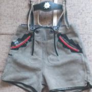 Stare bavarske dječje kožne hlače