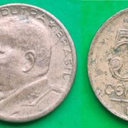Brazil 50 centavos, 1954 Eurico Dutra ****/+