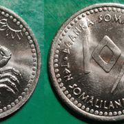 Somaliland 10 shillings, 2006 Cancer UNC ***/+