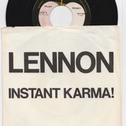 Lennon - Ono I The Plastic Ono Band ‎– Instant Karma! NM ➡️ nivale