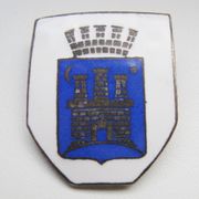 ZAGREB - stara emajlirana značka , GRIESBACH KNAUS