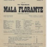MALA  FLORAMYE / Ivo Tijardović / 1953. Split