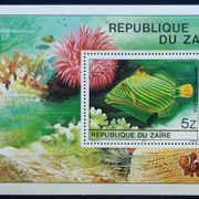 M99: Zair (Kongo DR, 1980), ribe, atraktivan blok