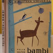 Bambi - Felix Salten, biblioteka Vjeverica, 1962. prvo izdanje