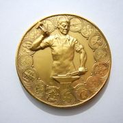 Teodor Krivak : " X. SAJAM ZANATSTVA , ZAGREB , 1967.G." , medalja