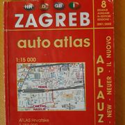 Zagreb - auto atlas 1:15000