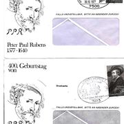 Peter Paul Rubens -  četiri prigodna žiga/650/
